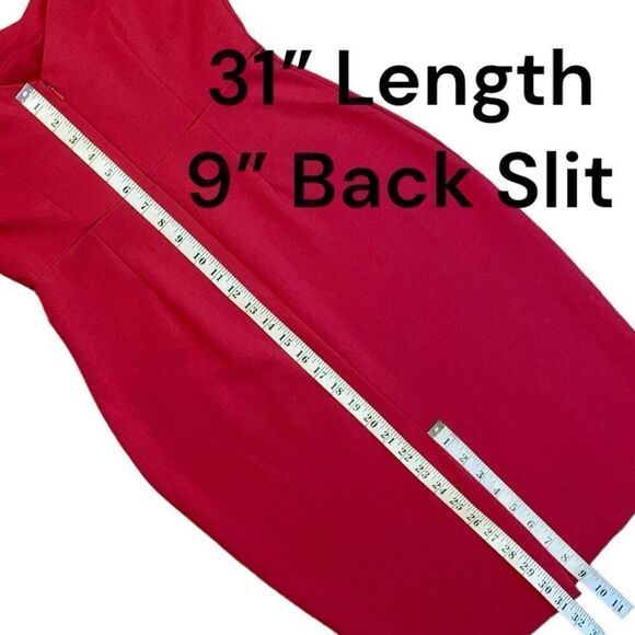 1. STATE Little Red Dress Sz 10 - Picture 9 of 11